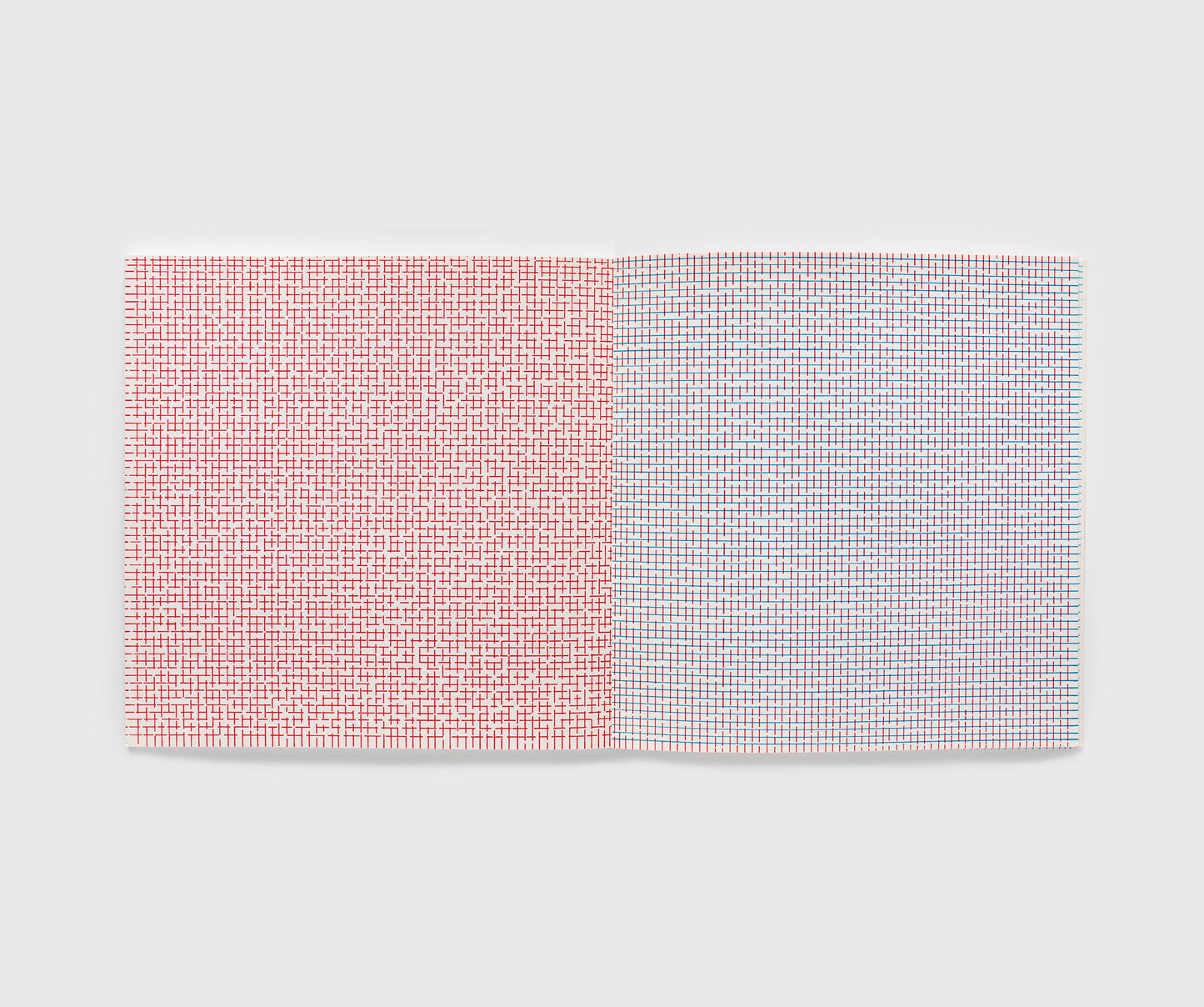 Sol LeWitt: Color Grids: All Vertical and Horizontal Combinations of Black, Yellow, Red and Blue Straight, Not-Straight and Broken Lines