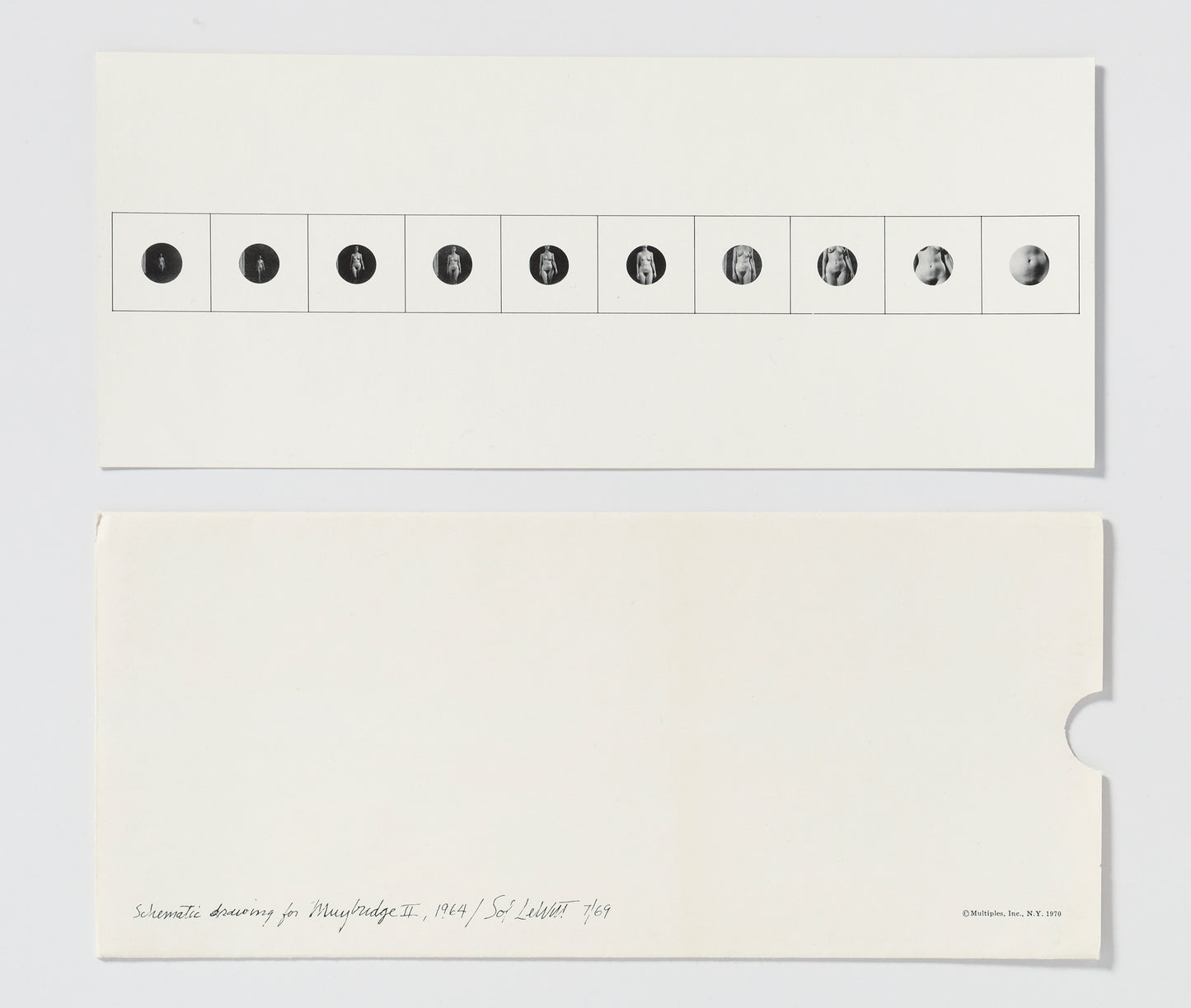 Sol LeWitt: Schematic Drawing for Muybridge II