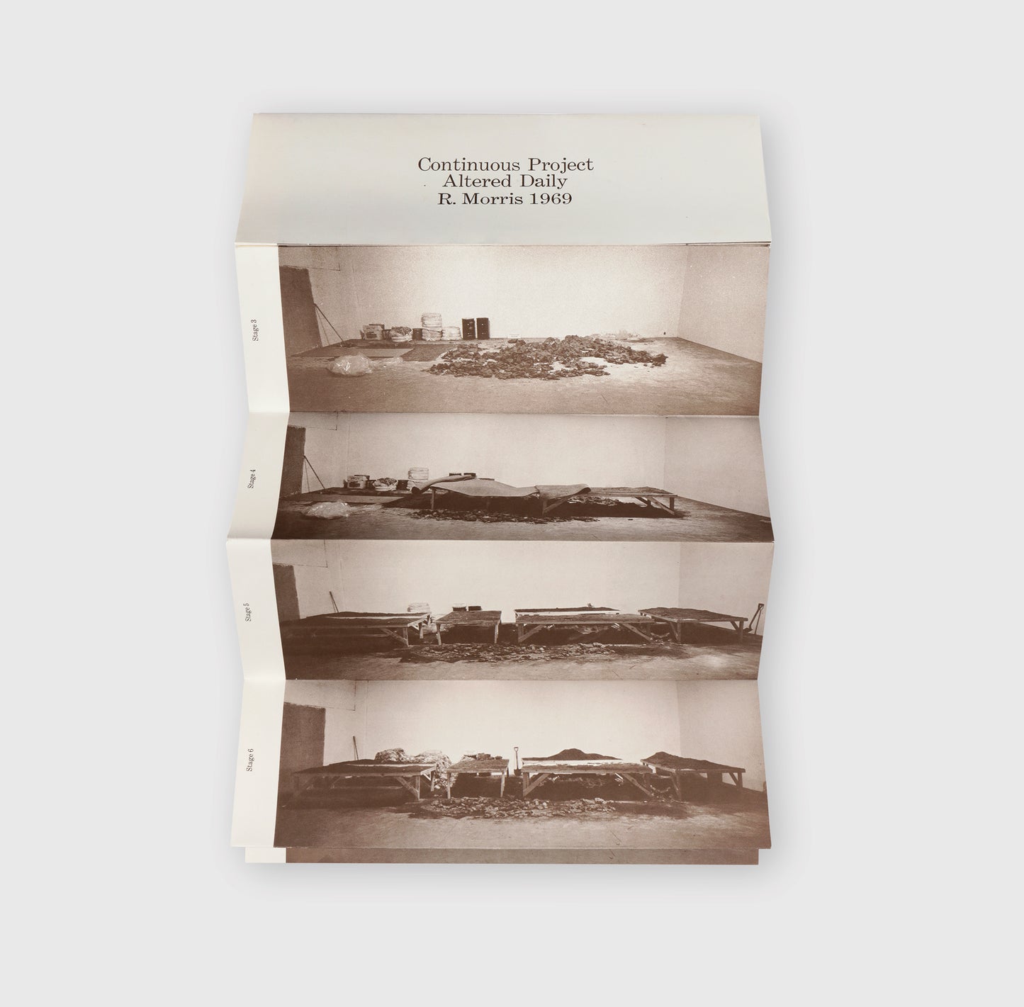 Robert Morris: Continuous Project Altered Daily