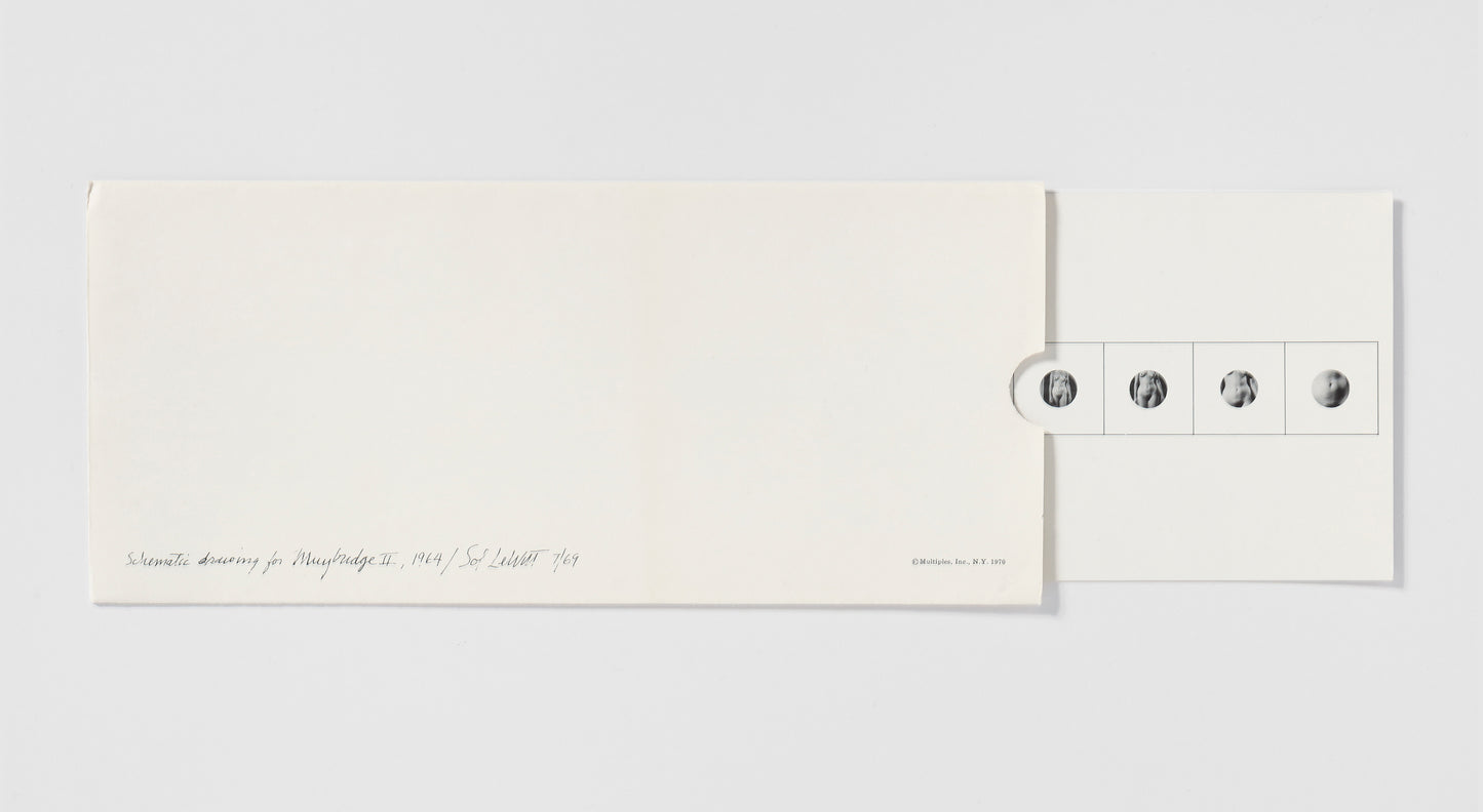 Sol LeWitt: Schematic Drawing for Muybridge II