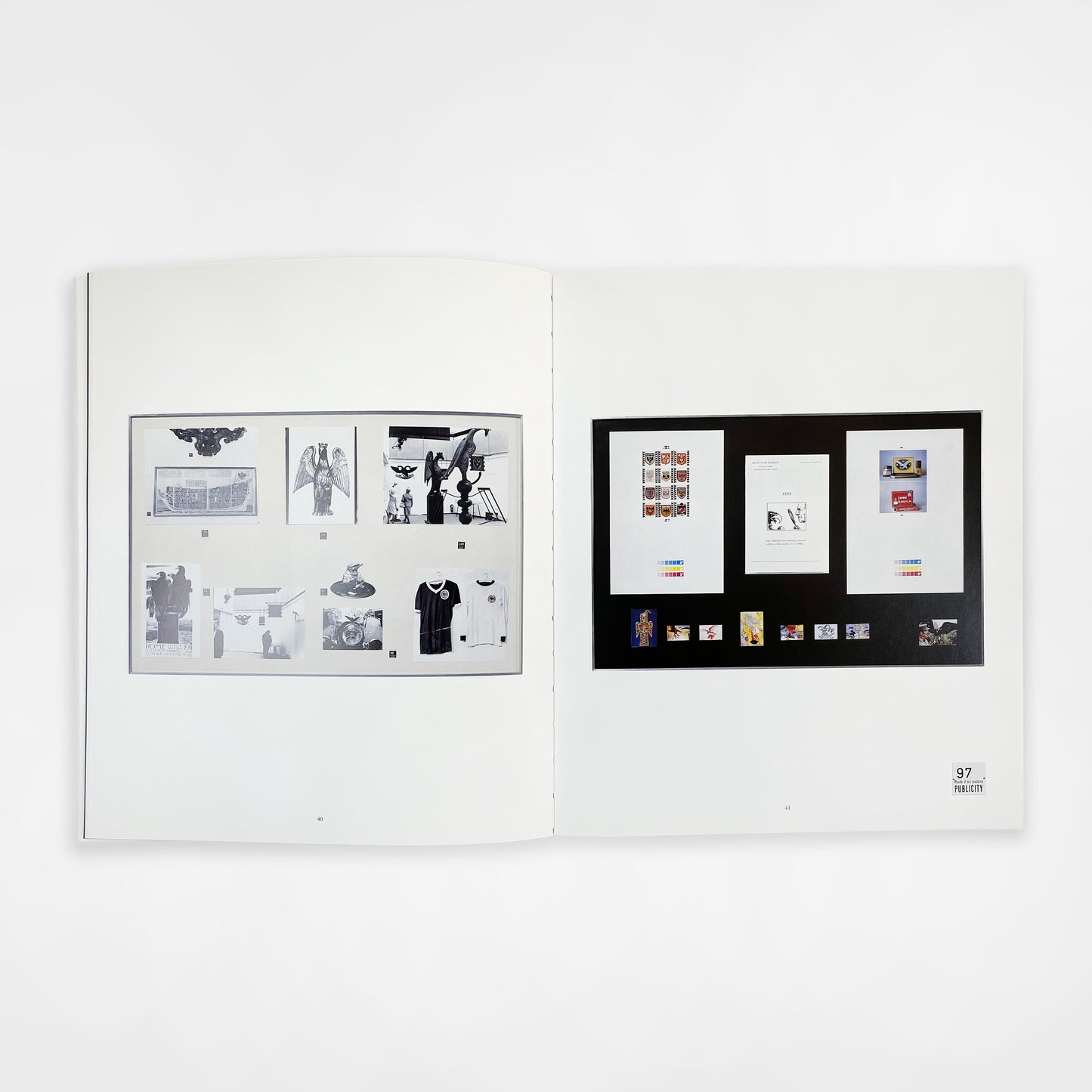 Marcel Broodthaers: Musée D'art Moderne, Departement Des Aigles, Section Publicite