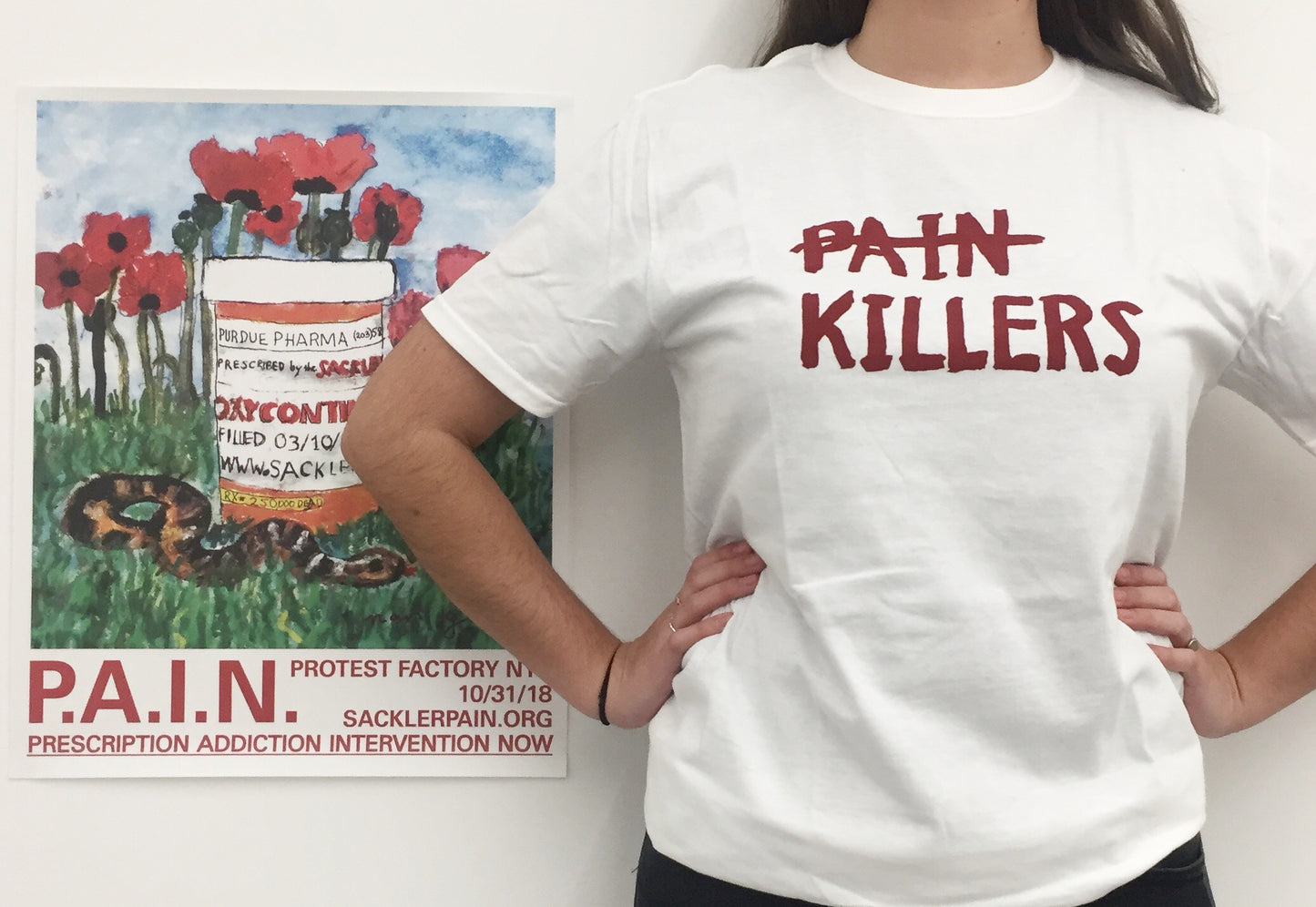 Nan Goldin: P.A.I.N. Killers T-shirt